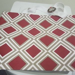 HALLMARK Tote red and white
